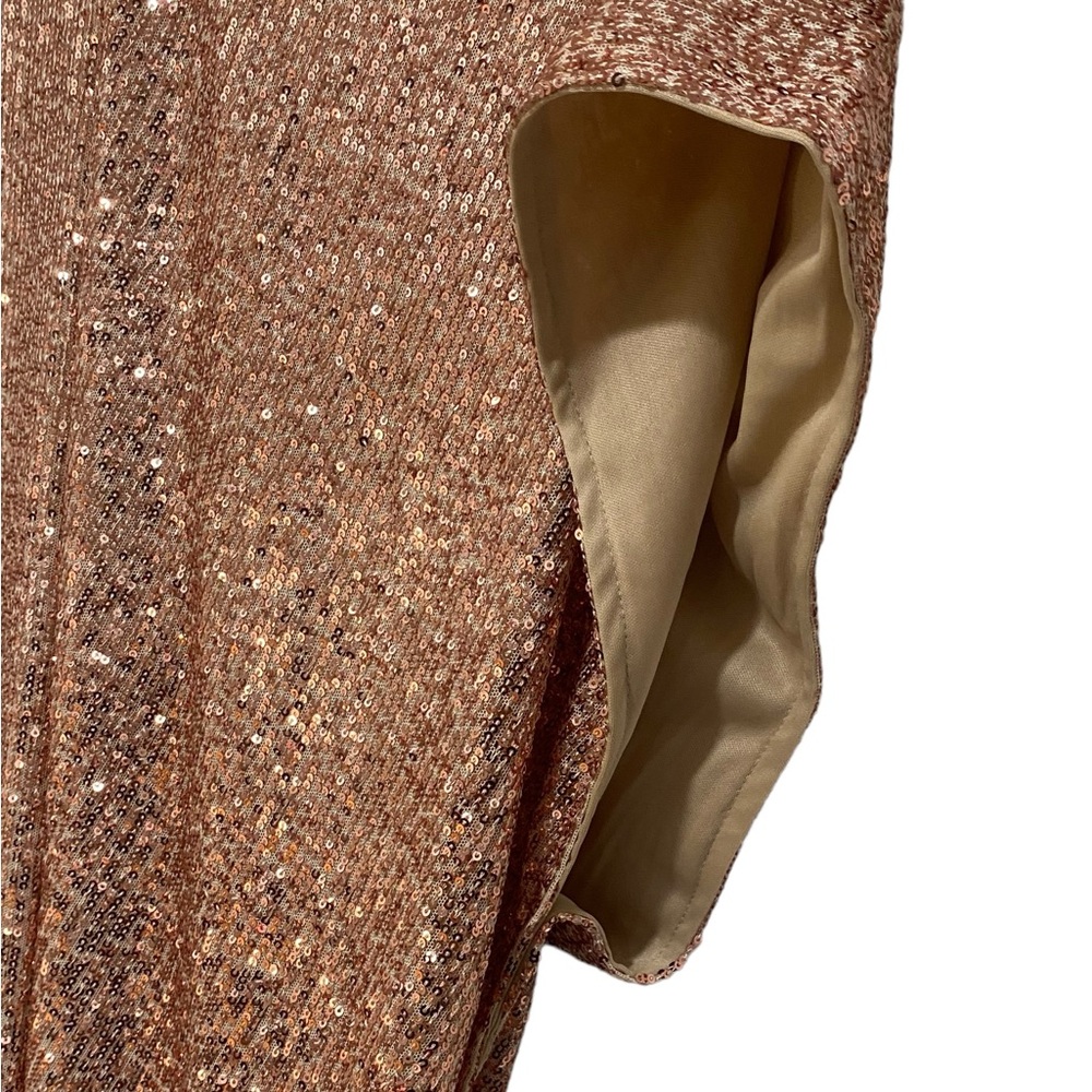 Torrid Rose Gold Sequin Kimono - Picture 4 of 5